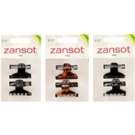 Zansot Classic Hair Clip Small 2,5 cm, 3 pcs glossy + matt + tortoise - Hair Fastener