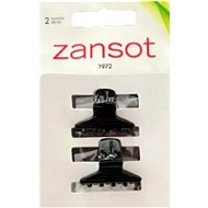 Zansot Sponka na vlasy Classic Small 2,5 cm, lesklá černá - Hair Fastener