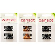 Zansot Classic Octopus Hair Clip Small 2,5 cm, 3 pcs glossy + matt + tortoise - Hair Fastener