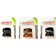 Zansot Hair Clip Tress Classic Medium 3,5 cm, 3 pcs glossy + matt + tortoise - Hair Fastener