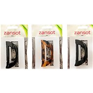 Zansot Curved Classic Hair Clip Small 6,2 cm, 3 pcs glossy + matt + tortoise - Hair Fastener