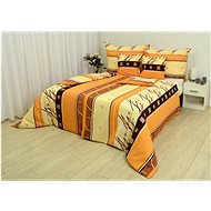 Zdeněk Staněk - LUX Crepe Bedding Set, Brown, Reesd - Bed Linen