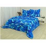 Zdeněk Staněk - LUX Crepe Bedding Set, Blue, Rainbow - Bed Linen