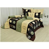 Zdeněk Staněk - LUX Crepe Bedding Set, Coloured, Circles - Bed Linen