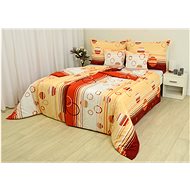 Zdeněk Staněk - Cotton Bedding LUX Orange Circles - Bed Linen