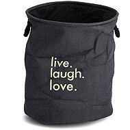 Zeller Denim laundry basket 40 × 50 cm - Laundry Basket