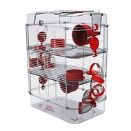 Zolux cage Rody 3 TRIO red - Cage for Rodents