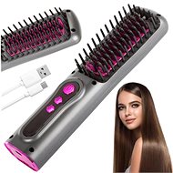 Alum Brush and Hair Straightener 2in1 on USB - Electric Hair Brush