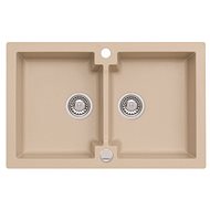 ALVEUS Indi 100-G 55 Beige - Granite Sink