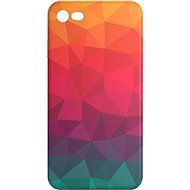 AlzaGuard - iPhone 7/8/SE 2020 - Rainbow Geometry Madness - Phone Cover
