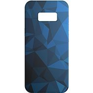AlzaGuard - Samsung Galaxy S8 - Blue Geometry Madness - Handyhülle