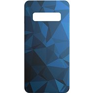 AlzaGuard - Samsung Galaxy S10 - Blue Geometry Madness - Phone Cover