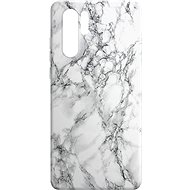 AlzaGuard - Huawei P30 Pro - White Marble - Phone Cover