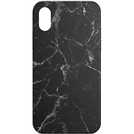 AlzaGuard - Apple iPhone X/XS - Black Marble - Phone Cover