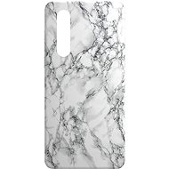 AlzaGuard - Huawei P30 - White Marble - Phone Cover