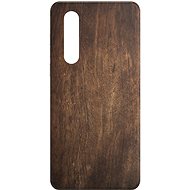 AlzaGuard - Huawei P30 - Dark Wood - Phone Cover