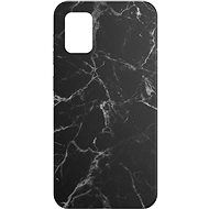 AlzaGuard - Samsung Galaxy A51 - Black Marble - Phone Cover