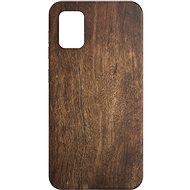 AlzaGuard - Samsung Galaxy A51 - Dark Wood - Phone Cover