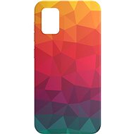 AlzaGuard - Samsung Galaxy A51 - Rainbow Geometry Madness - Phone Cover
