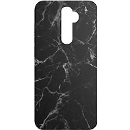 AlzaGuard - Xiaomi Redmi 8 Pro - Black Marble - Phone Cover