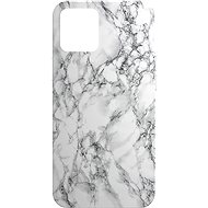 AlzaGuard - Apple iPhone 12 Pro Max - White Marble - Phone Cover