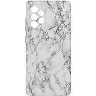 AlzaGuard - Samsung Galaxy A52/A52 5G/A52s - White Marble - Phone Cover