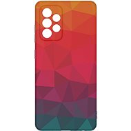 AlzaGuard - Samsung Galaxy A52/A52 5G/A52s - Rainbow Geometry Madness - Phone Cover