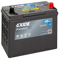 EXIDE Premium 45Ah, 12V, EA456 - Car Battery