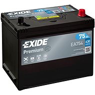 EXIDE Premium 75Ah, 12V, EA754 - Car Battery
