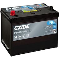 EXIDE Premium 75Ah, 12V, EA755 - Car Battery