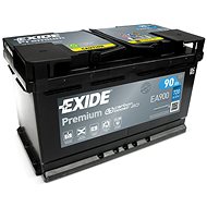 EXIDE Premium 90Ah, 12V, EA900 - Car Battery
