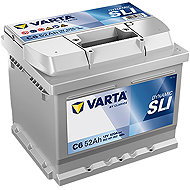 VARTA SILVER Dynamic 52Ah, 12V, C6 - Car Battery