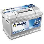 VARTA SILVER Dynamic 74Ah, 12V, E38 - Autobaterie