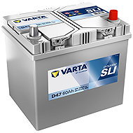 VARTA BLUE Dynamic 60Ah, 12V, D47 - Car Battery