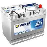 VARTA BLUE Dynamic 70Ah, 12V, E23 - Car Battery