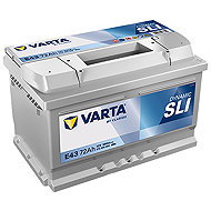 VARTA BLUE Dynamic 72Ah, 12V, E43 - Car Battery