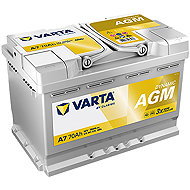 VARTA Silver Dynamic AGM 70 Ah, 12 V, A7 (E39), AGM - Car Battery