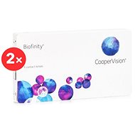 2× Biofinity (6 Lenses) Dioptre: +1.50, Curvature: 8.60 - Contact Lenses