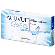 Acuvue Oasys with Hydraclear Plus (6 lenses) diopter: -3.75, base curve: 8.40 - Contact Lenses