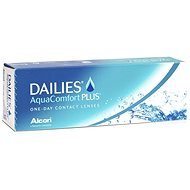 Dailies AquaComfort Plus (30 šošoviek) dioptrie: -9.50, zakrivenie: 8.70 - Kontaktné šošovky