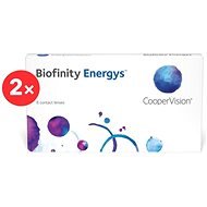 2× Biofinity Energys (6 Lenses) Dioptre: +1.25, Curvature: 8.60 - Contact Lenses