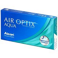 Air Optix Aqua (6 šošovike) dioptrie: +6.00, zakrivenie: 8.60 - Kontaktné šošovky