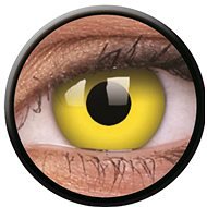 ColourVue Crazy - Yellow, Annual, Non-Dioptric, 2 Lenses - Contact Lenses