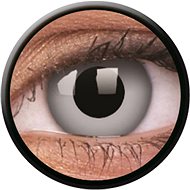 ColourVue Crazy - Zombie Grey, Annual, Non-Dioptric, 2 Lenses - Contact Lenses