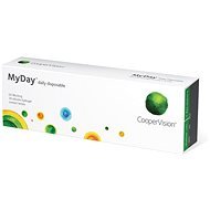 MyDay Daily Disposable 30 pack Dioptrie: +0.50 zakrivenie: 8.4 - Kontaktné šošovky