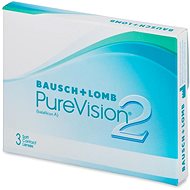 PureVision 2 (3 Lenses) Dioptre: +1.50, Curvature: 8.60 - Contact Lenses