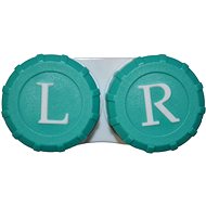 Kaida classic case coloured - dark green - Contact Lens Case