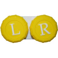 Kaida Classic Case Coloured - Yellow - Contact Lens Case