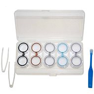 Kaida Case Set Transparent - 5 pcs - Contact Lens Case