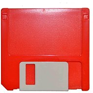 Kaida Case Assembly Floppy Disk - Red - Contact Lens Case